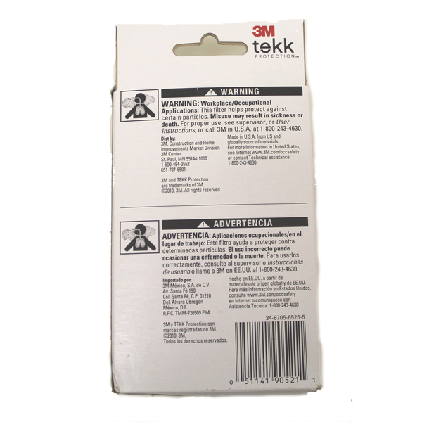 Filters for lead paint removal respirator, use with 3m 6000 or 7500 se Blue Dot & Beyond