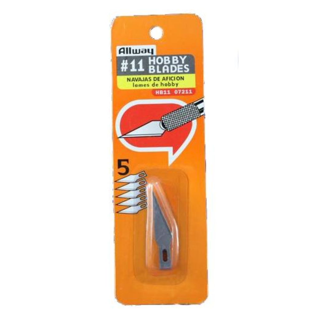 Allway – Hobby Blades #11 – HB11-07211 – 5 Blades
