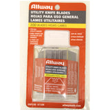 Utility knife blades -100 blades - 024 in. thick - 07109