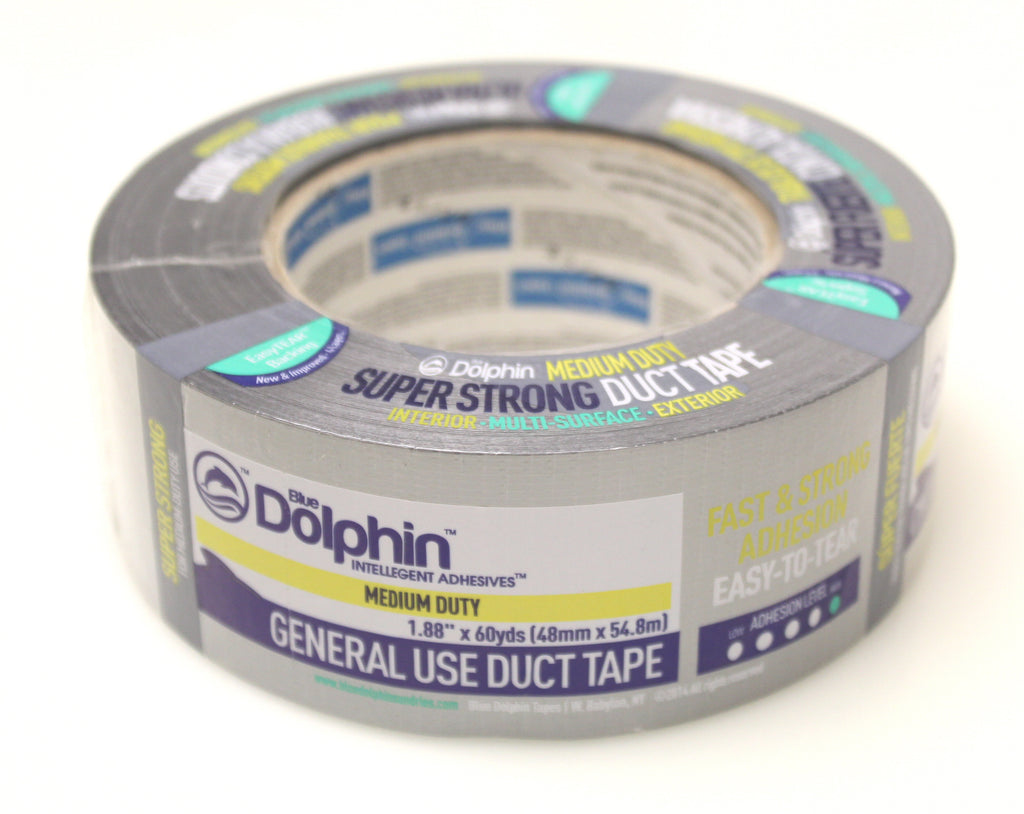 General use duct tape, medium duty, easy to tear, fast and strong adhesion, 1.88'' x 60yds 48mm x 54.8m-11623