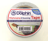 Polyhanging & seaming tape, holds to plastic, removes clean from surfaces, 2.36'' x 90ft. 60Mm x 27.4m-14020