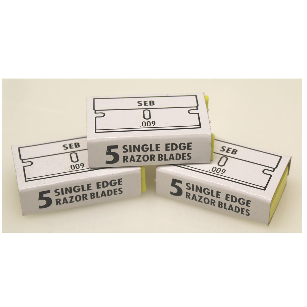5 Single edges razor blades - 3 pk - 70908
