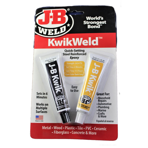KwikWeld, Steel Reinforced Epoxy, Dark Grey - 8276