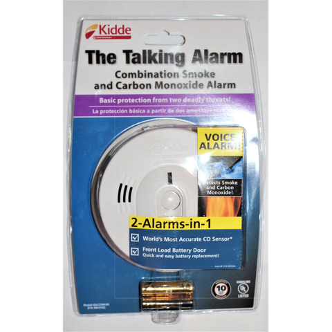 Kidde - Talking Alarm Combo Smoke & CO Alarm - 900 0102