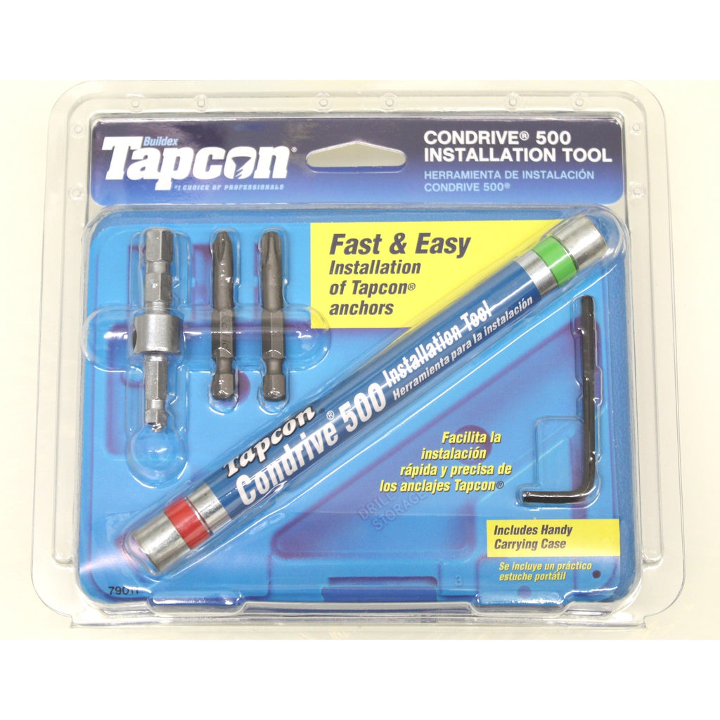 Tapcon Anchors  - With Carrying Case - 90117