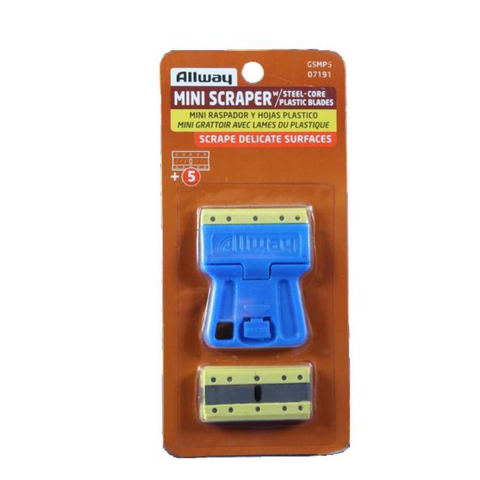 Allway – Mini Scraper – GSMP5-07191 – Blue + 5 Blades