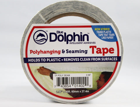 Blue Dolphin – Hybrid, Polyhanging & Seaming Tape. - 2.36”L